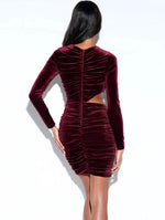 Load image into Gallery viewer, Red Rum Velvet Dress
