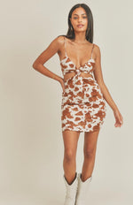 Load image into Gallery viewer, &quot;Cow Girl&quot; Mini Dress
