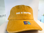 Load image into Gallery viewer, &quot; SHE IS INSPIRED&quot; Dad Hat
