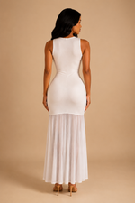 Load image into Gallery viewer, The Allure White Maxi Dress

