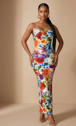 Load image into Gallery viewer, The Garden Goddess Midi Dress
