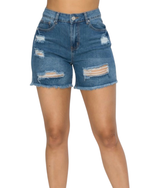 Load image into Gallery viewer, Meet Me in Capri Denim Shorts
