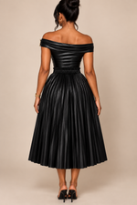 Load image into Gallery viewer, The Legacy Pleated Midi Skirt
