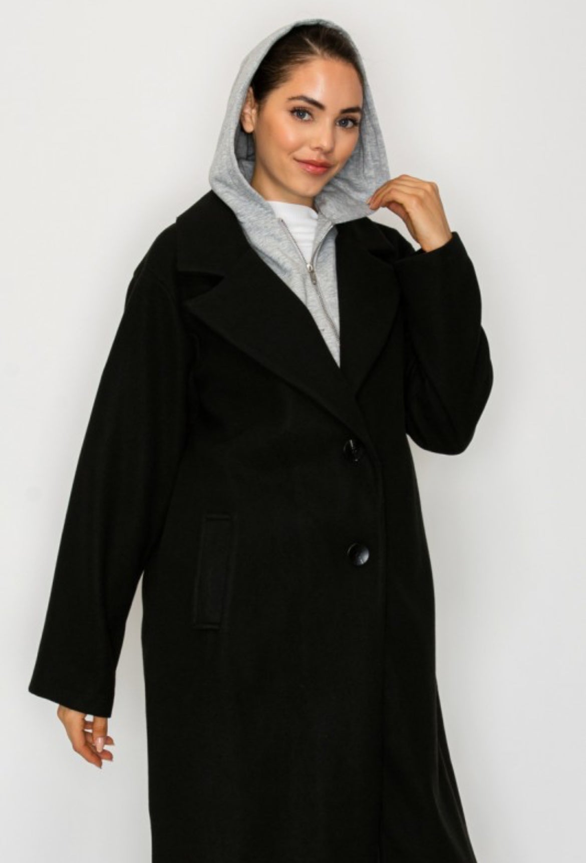 “The Metro” Hooded Trench