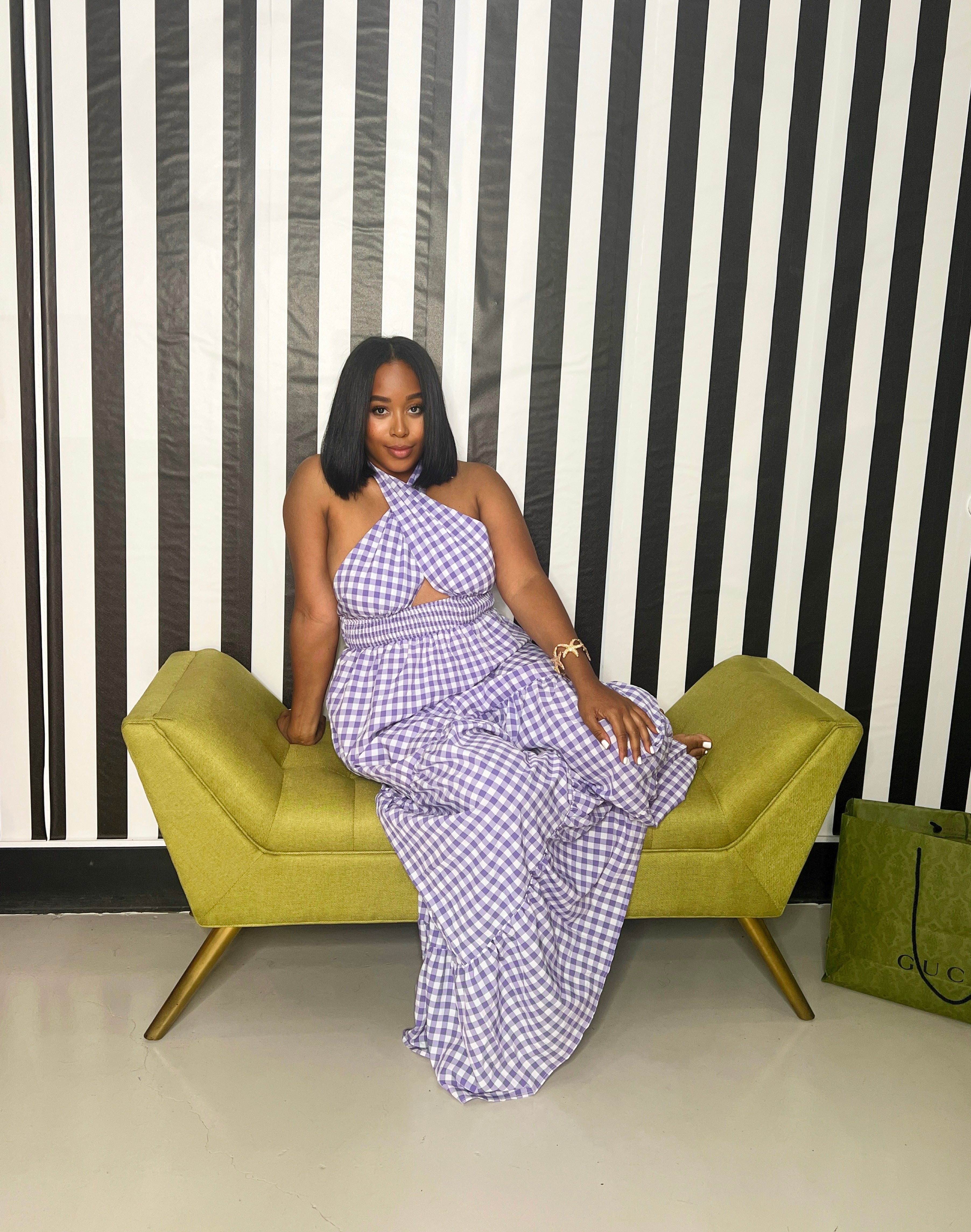lilac long picnic dress Picnic Date Lilac Midi