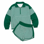 Load image into Gallery viewer, The Emerald Stripe Set
