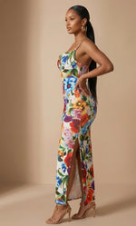 Load image into Gallery viewer, The Garden Goddess Midi Dress
