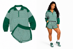 Load image into Gallery viewer, The Emerald Stripe Set
