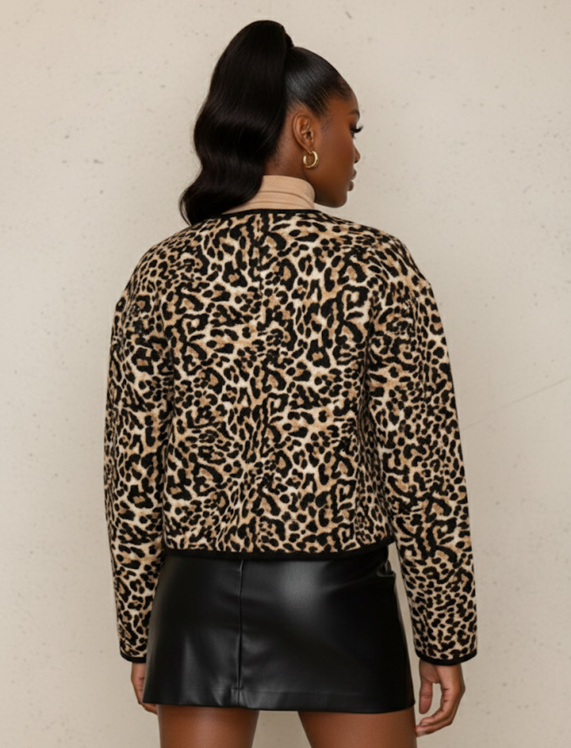 “The Wild” Quilted Crop Jacket