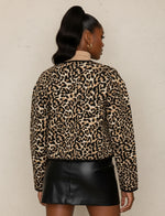 Load image into Gallery viewer, “The Wild” Quilted Crop Jacket
