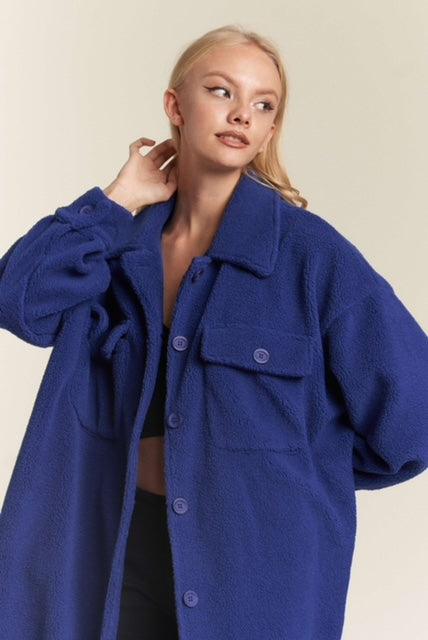 "THE COBALT" TRENCH COAT