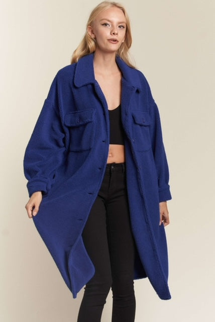 "THE COBALT" TRENCH COAT