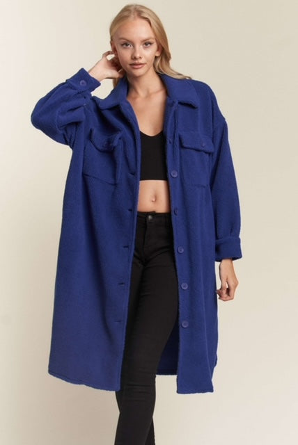 "THE COBALT" TRENCH COAT