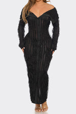 Load image into Gallery viewer, &quot;Vogue&quot; Ruffle Dress
