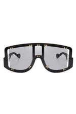 Load image into Gallery viewer, Square Oversize Shield Fashion Visor Sunglasses
