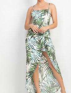 BEACH FRONT TWISTED MAXI DRESS