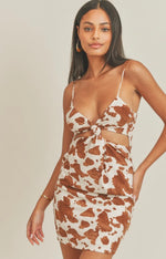 Load image into Gallery viewer, &quot;Cow Girl&quot; Mini Dress
