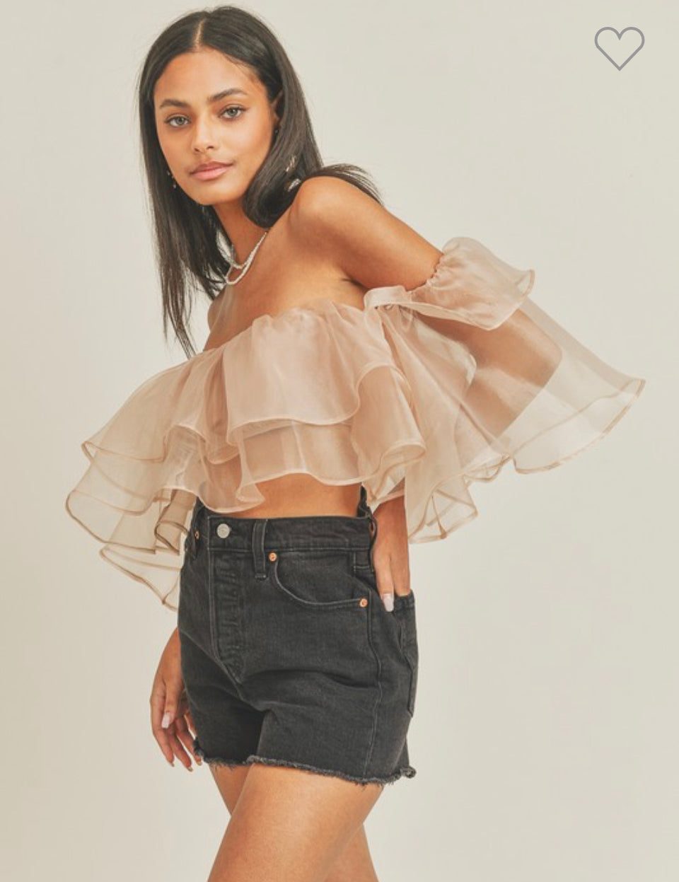 "All Ruffled Up" Top