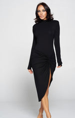 Load image into Gallery viewer, &quot;FRENCH SPLIT&quot; BODYCON DRESS
