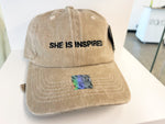 Load image into Gallery viewer, &quot; SHE IS INSPIRED&quot; Dad Hat
