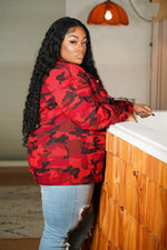 Load image into Gallery viewer, Red Camo Jacket
